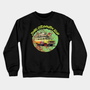 Zombie Extermination Squad Graphic Crewneck Sweatshirt